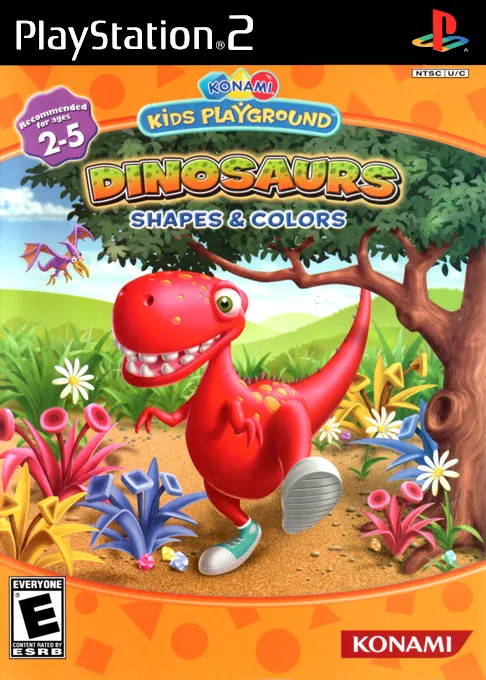 Konami Kids Playground - Dinosaurs - Shapes & Colors (USA)